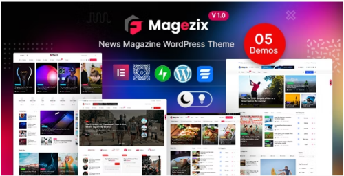 Magezix - Newspaper & Magazine WordPress Theme