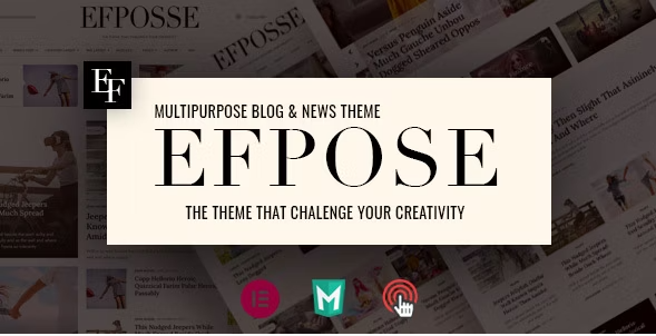 Efpose – Multipurpose Blog and Newspaper Theme