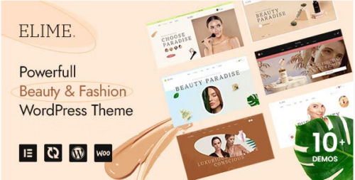 Elime - Multipurpose Cosmetics & Fashion WordPress Theme