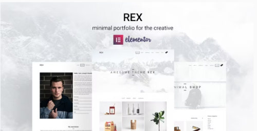 Rex - Minimal WordPress Portfolio Theme