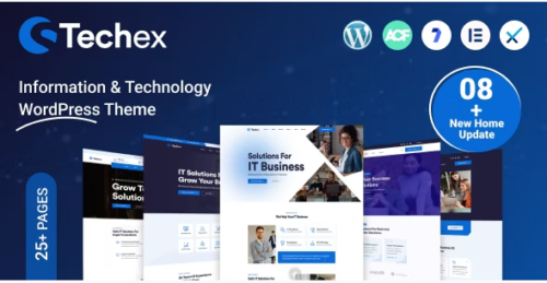 Techex - IT Solutions & Technology WordPress Theme