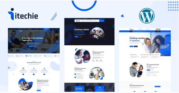 Itechie - IT Solutions and Services WordPress Theme