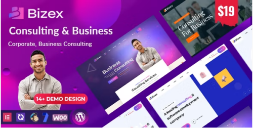 Bizex - Business Consulting WordPress Theme