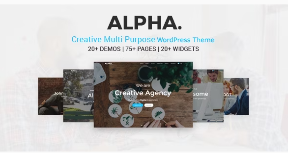 Alpha Dot - Multi Purpose WordPress Theme