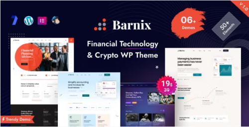 Barnix - Finance & Business WordPress Theme