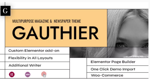 Gauthier – Multipurpose Newspaper Theme