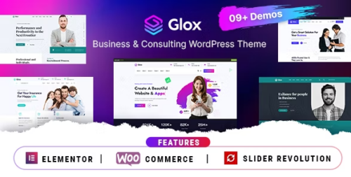 Glox - Consulting WordPress Theme