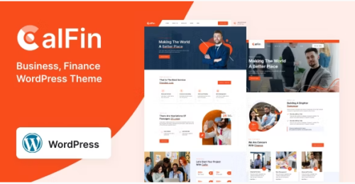 Calfin - Business Finance WordPress Theme
