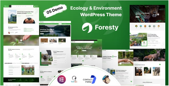 Foresty - Charity and Ecology WordPress Theme