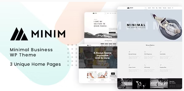 Minim - Minimal WordPress Theme
