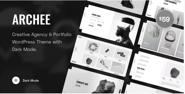 Archee - Creative Agency & Portfolio WordPress Theme