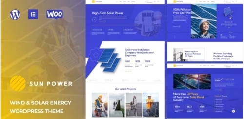 SunPower - Solar Renewable Energy Theme