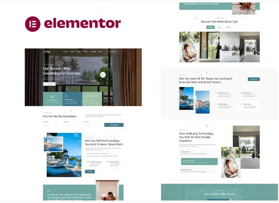 Pila - Hotel & Resort Elementor Template Kit