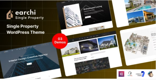 Earchi - Real Estate & Single Property WordPress Theme