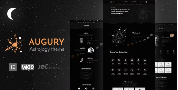Augury | Horoscope, Astrology WordPress Theme