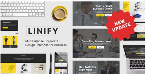 Linify - Multipurpose Corporate WordPress Theme