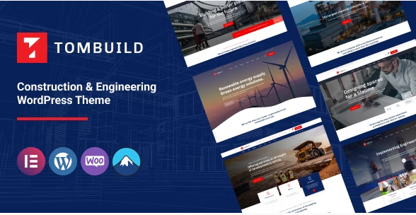Tombuild – Construction & Engineering WordPress Theme