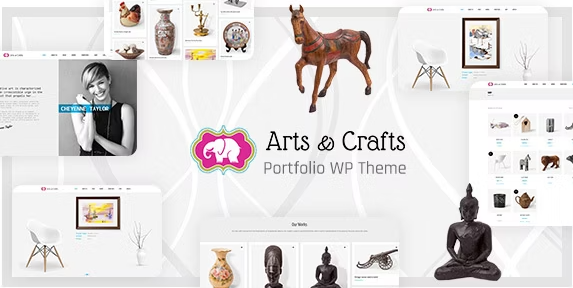 Crafts & Arts - Handmade Artist WordPress