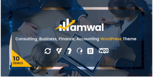Amwal | Consulting Finance WordPress Theme