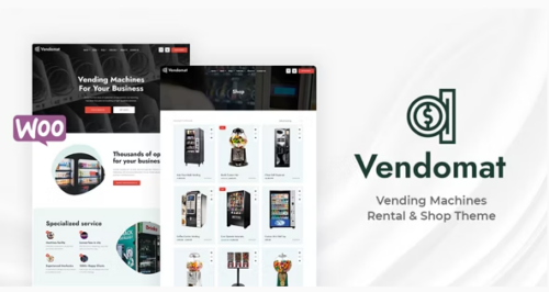 Vendomat - Vending Machines WooCommerce Theme