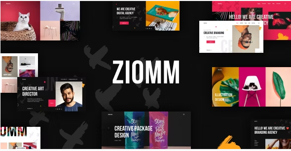 Ziomm - Creative Agency & Portfolio WordPress Theme