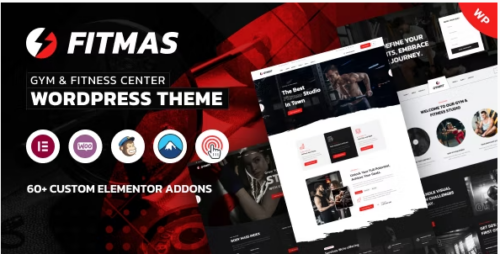 Fitmas - Gym & Fitness Center WordPress Theme