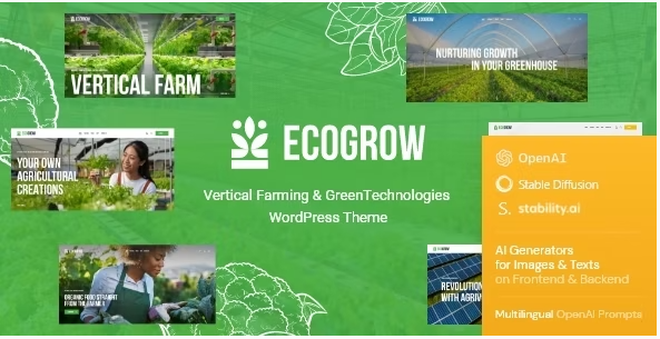 EcoGrow - Farming Theme
