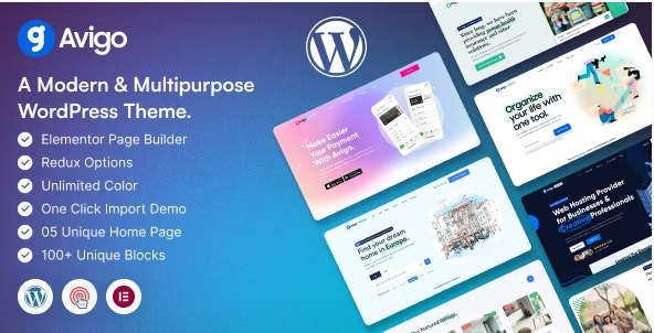 Avigo - Multipurpose Business WordPress Theme