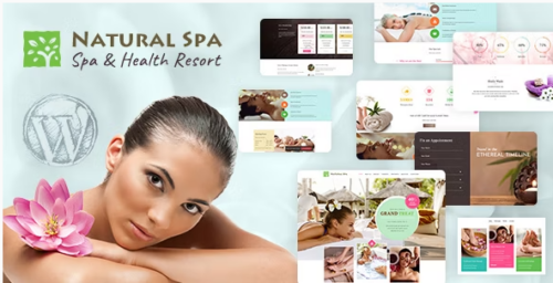 Natural Spa - Massage Booking WordPress Theme