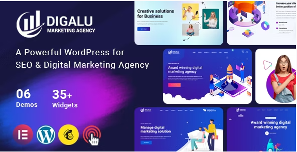 Digalu - Digital Marketing Agency WordPress