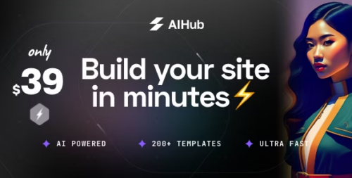 AIHub – AI Powered Startup & Technology WordPress Theme