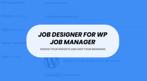 WP Job Manager – Job Designer