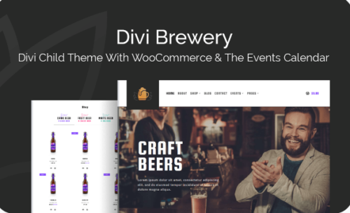 WP Zone – Divi Brewery