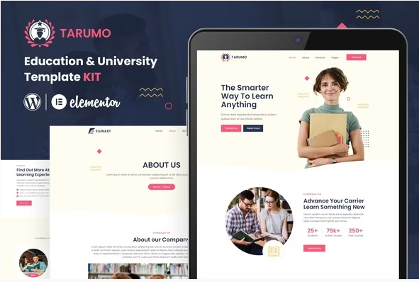 Tarumo - Education & University Elementor Template Kit