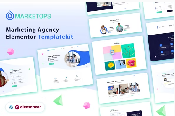 MARKETOPS | Marketing Elementor Template Kit