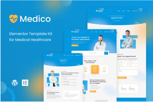 Medico - Medical & Healthcare Elementor Template Kit