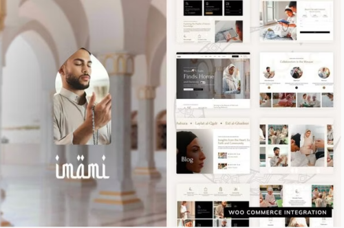 Imami - Islamic Center & Mosque Elementor Pro Template Kit
