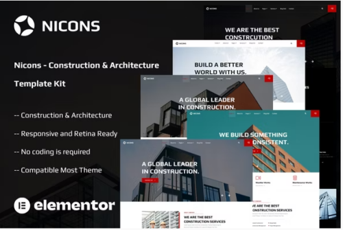 Nicons - Construction & Architecture Template Kit