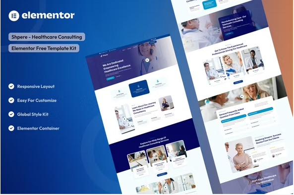 Sphere - Healthcare Consulting Elementor Template Kit