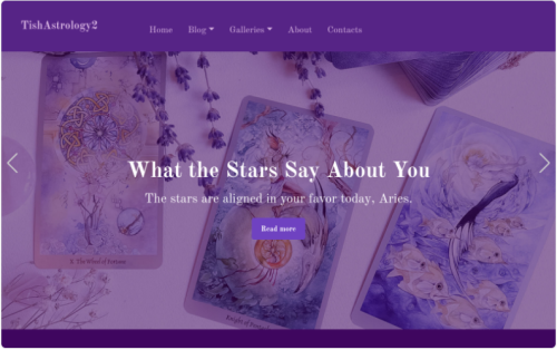 TishAstrology2 – Astrology WordPress Theme