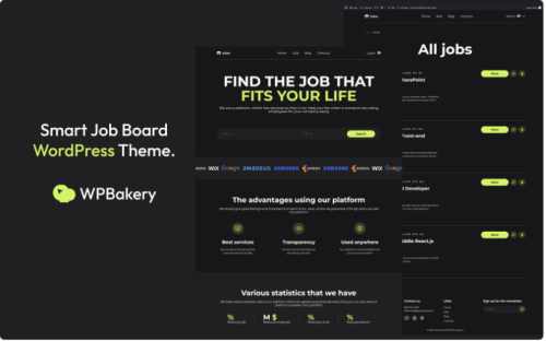 business ,company ,job ,jobs, portal, portfolio ,responsive, resume, cv, Jober - Job Board WordPress Theme