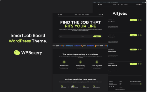 Jober - Job Board WordPress Theme