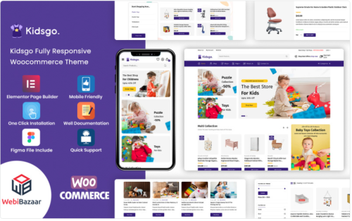 KidsGo - WooCommerce Theme for Kids Toys and Clothes Shops