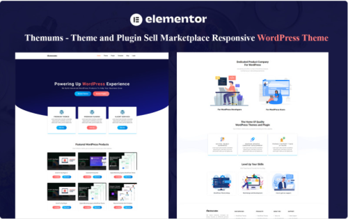 Themums - Theme and Plugin Sell Marketplace Responsive WordPress Theme