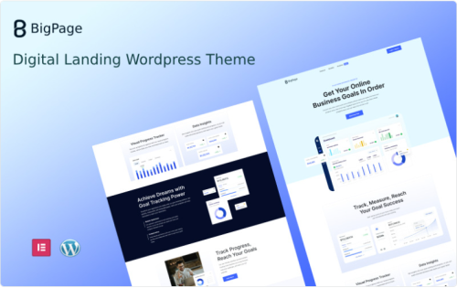 Bigpage - Digital Product Landing Wordpress Theme WordPress Theme
