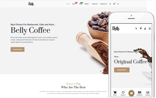 Belly - Theme for Coffee & Drinks Store WooCommerce Theme