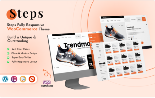 Steps - Footwear Wordpress WooCommerce Theme