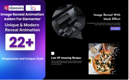 Image Reveal Animation WordPress Plugin For Elementor