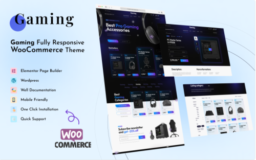 gaming ,gaming ,website ,gaming ,community ,game ,shop, game ,accessories ,online game ,store game, marketplace, game library, Gaming - Online Game Store WooCommerce Theme