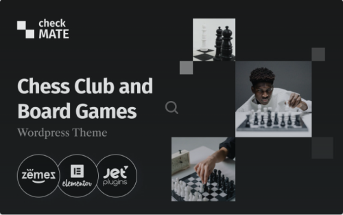 Checkmate - WordPress Theme for Chess Club and Board Games